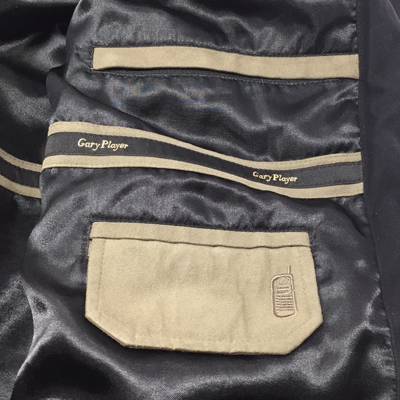 Men’s Black Jacket XXL 2X Black Gary Player Suede - Picture 6 of 8